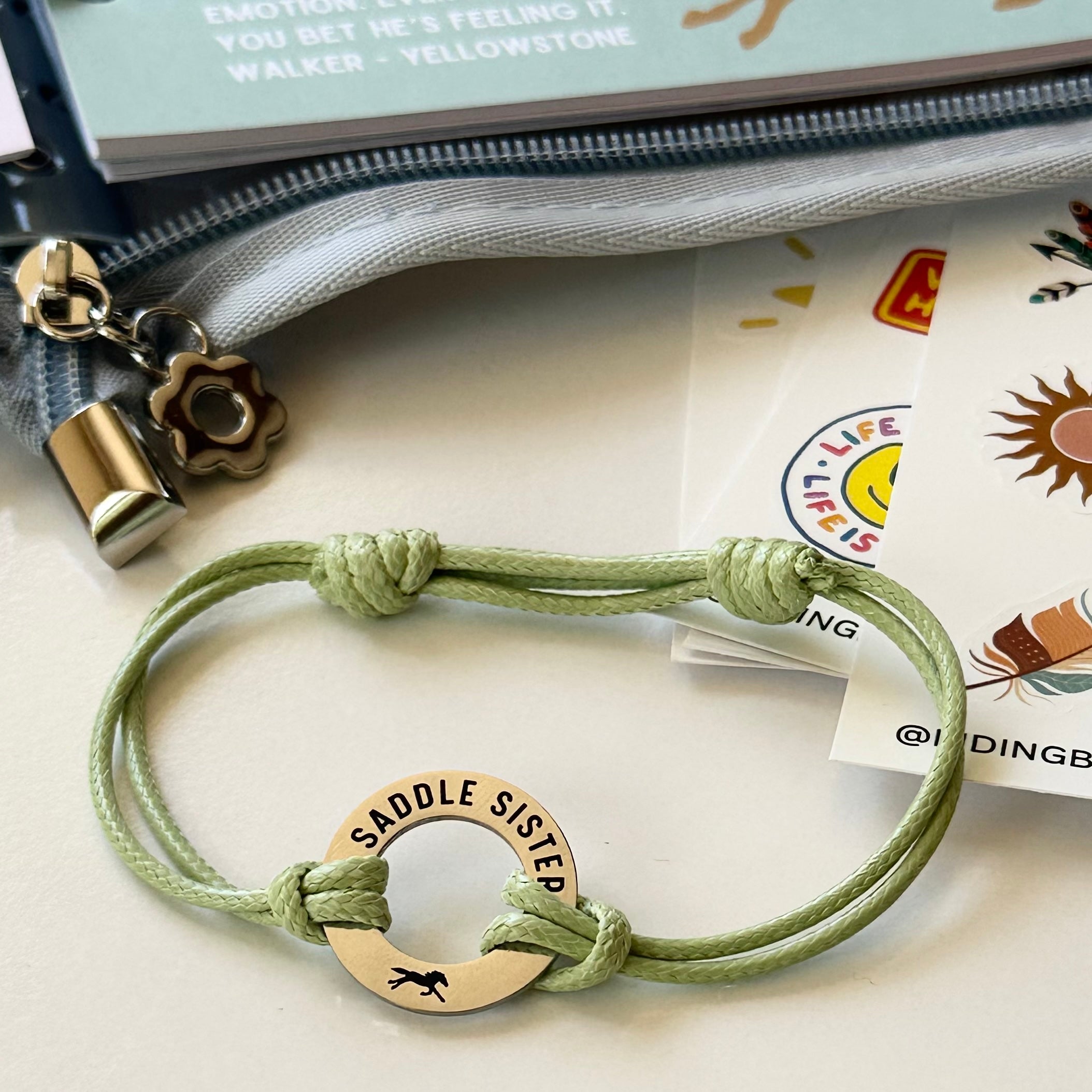 Saddle Sister Rope Bracelet