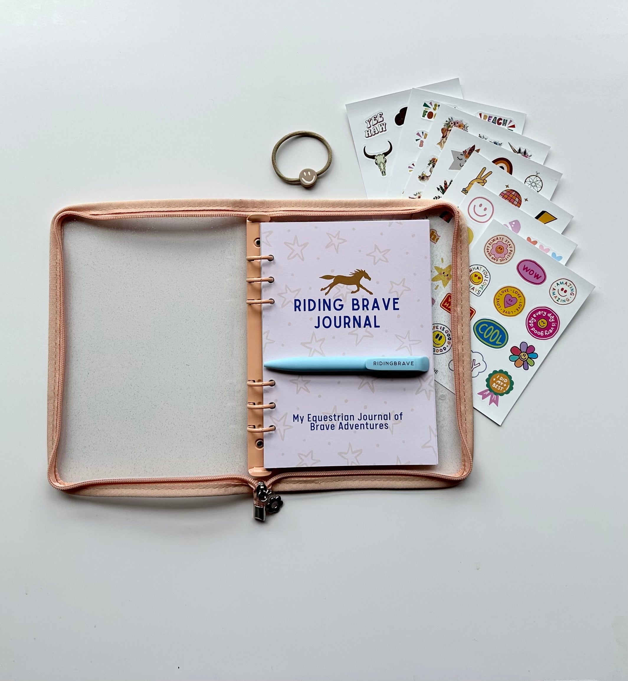 Riding Brave Journal - Apricot