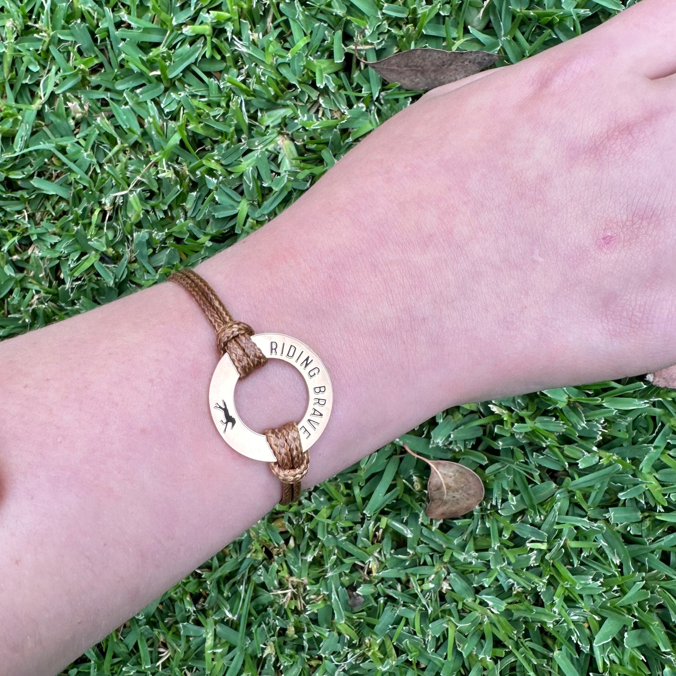 Riding Brave Rope Bracelet