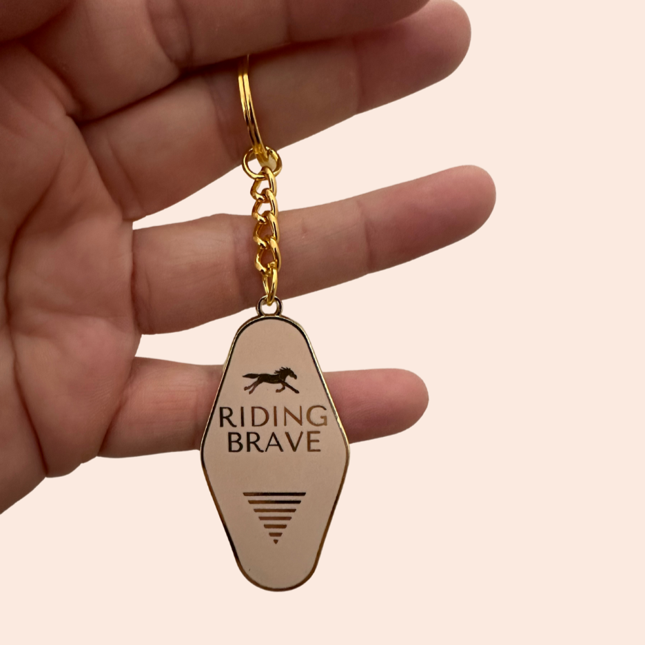 Keyring - Riding Brave
