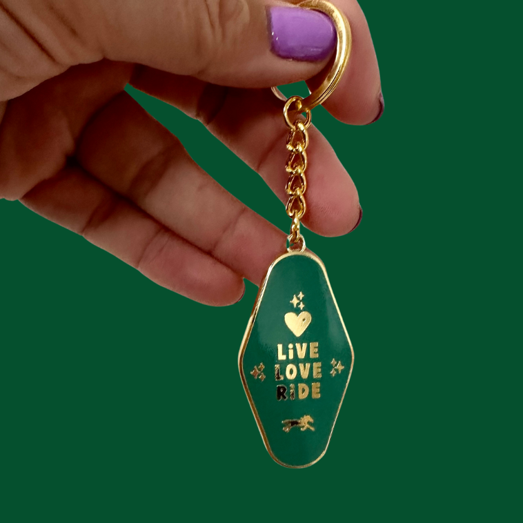 Keyring - Live Love Ride