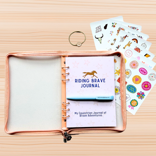 RIDING BRAVE JOURNAL - APRICOT