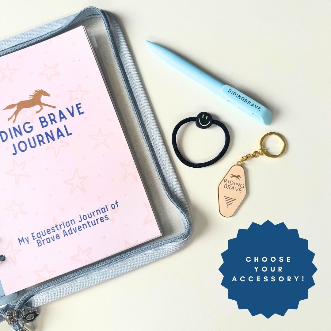 Riding Brave Journal - Sky Blue