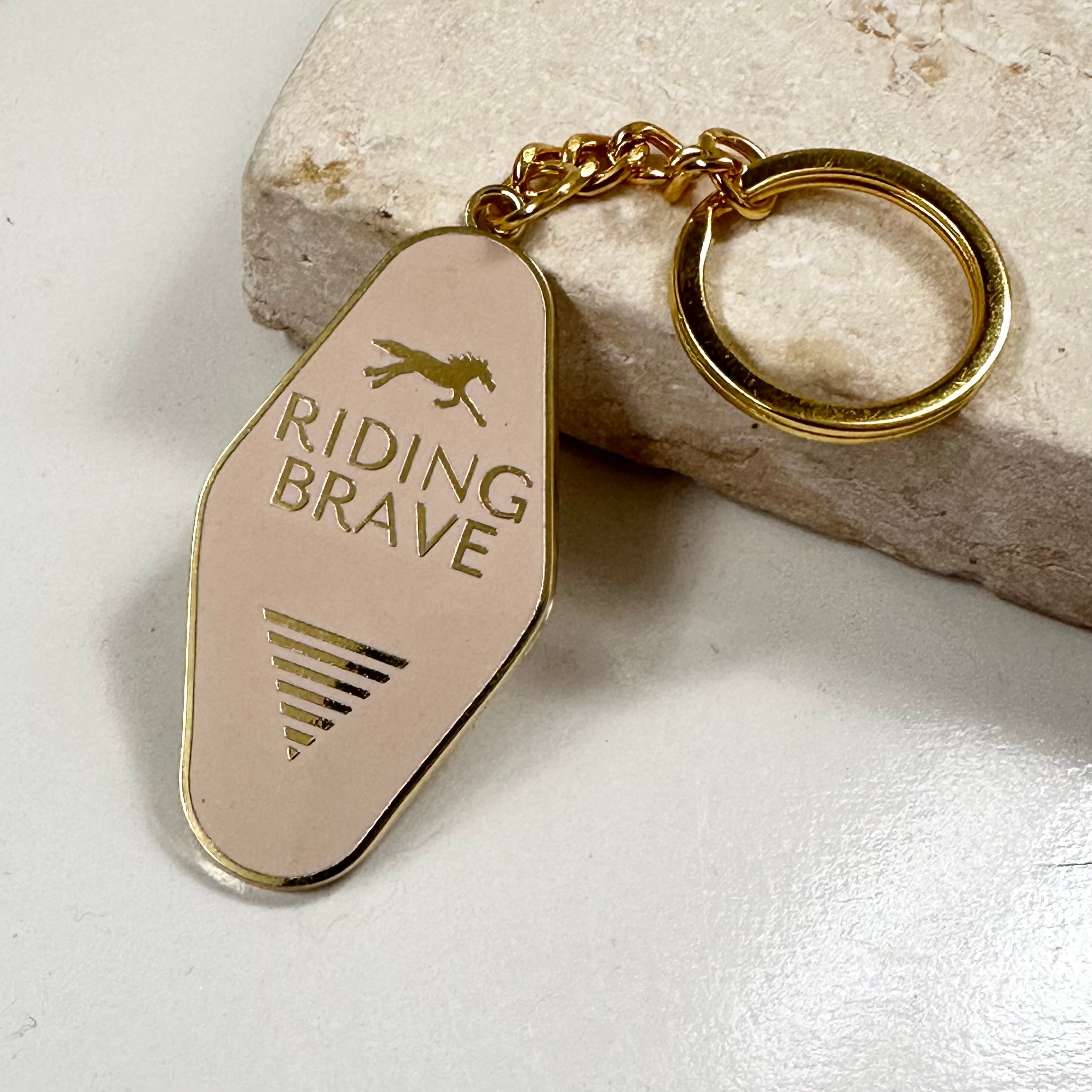 Keyring - Riding Brave