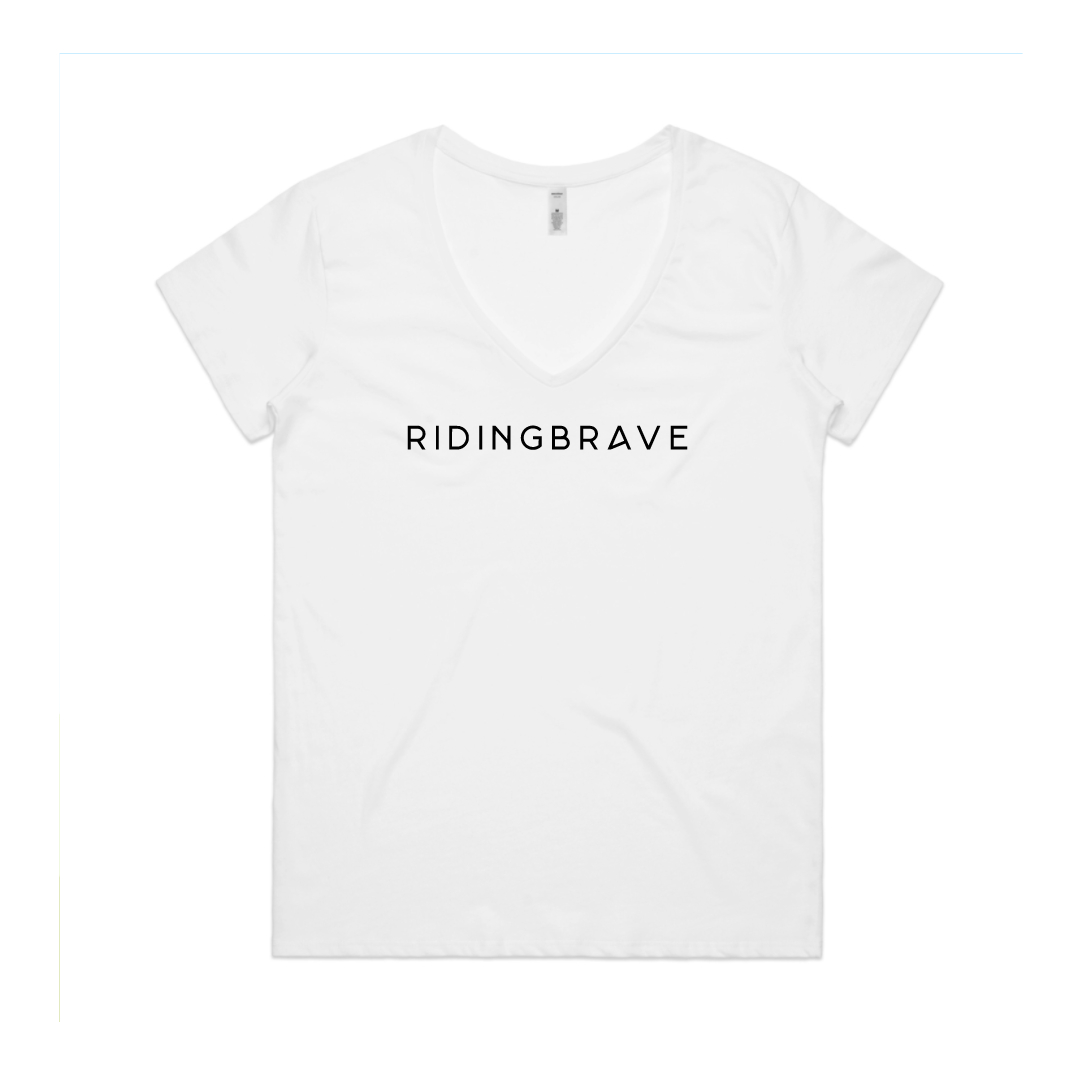 RIDING BRAVE V-NECK